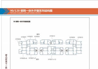 90鋼網(wǎng)一體外開(kāi)窗系列